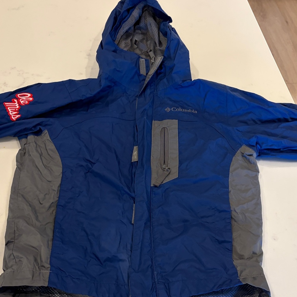 Columbia Blue and Gray Outdoor Jacket